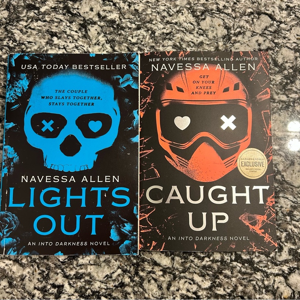 Lights Out and Caught Up Book Set